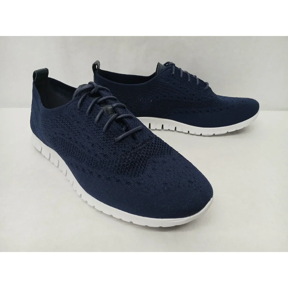 Cole Haan ZeroGrand Women's St Oxford Knit Comfort Shoes‎ W06730 Blue Sz 8.5